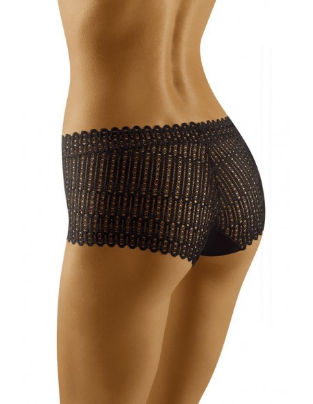 Majtki szorty damskie z koronką Wol-Bar Bari 