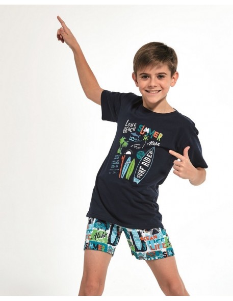 Piżama dla chłopca krótka Cornette Surfer 789/85 