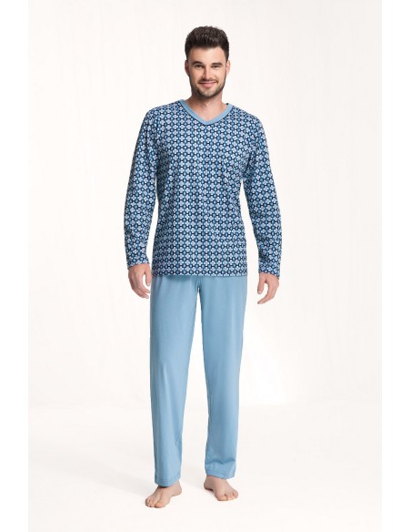 Pajamas men's long sleeves 3xl, Luna 795