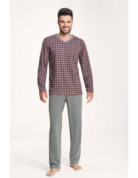 Pajamas men's long sleeves 3xl, Luna 795