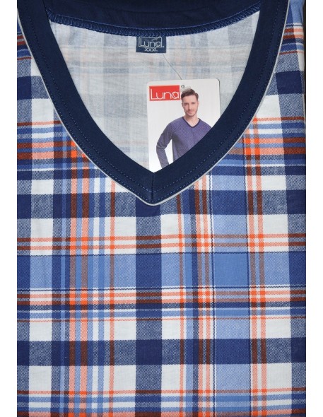 Piżama męska długi rękaw 3xl, Luna 795