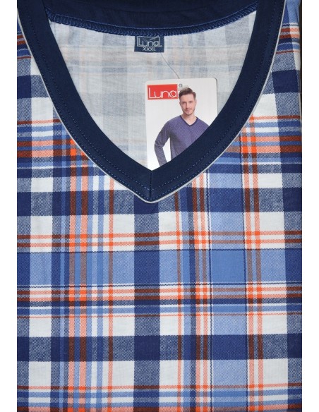 Piżama męska długi rękaw 3xl, Luna 795