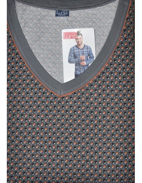Pajamas men's long sleeves 3xl, Luna 795