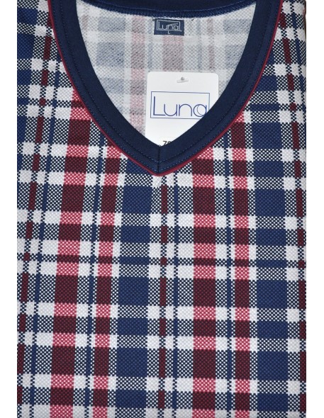 Piżama męska długi rękaw 3xl, Luna 795