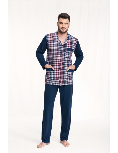 Pajamas men's long sleeves rozpinana m-2xl, Luna 797