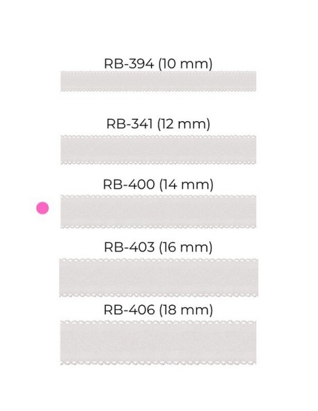 Ramiączka taśma 14mm rb 400,401, Julimex