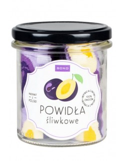 Skarpety w słoiku - powidła śliwkowe, Soxo