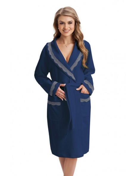 Bathrobe ladies' welurowy Dorota FR-220