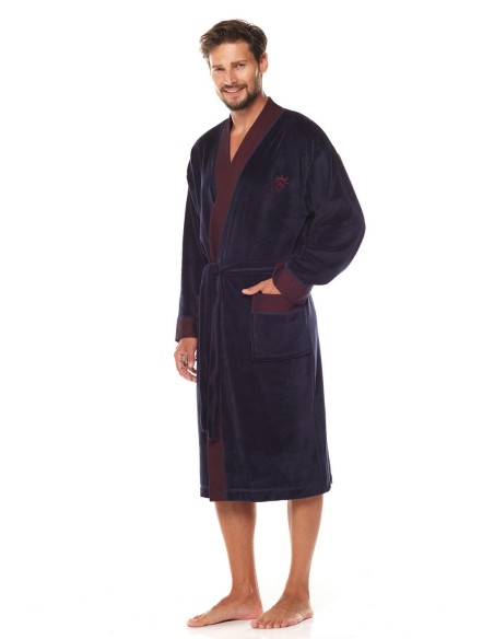 Royal szlafrok męski długi, L&l 2050 