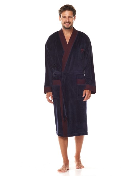 Royal szlafrok męski długi, L&l 2050 