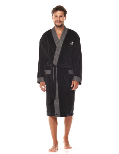 Royal szlafrok męski długi, L&l 2050 