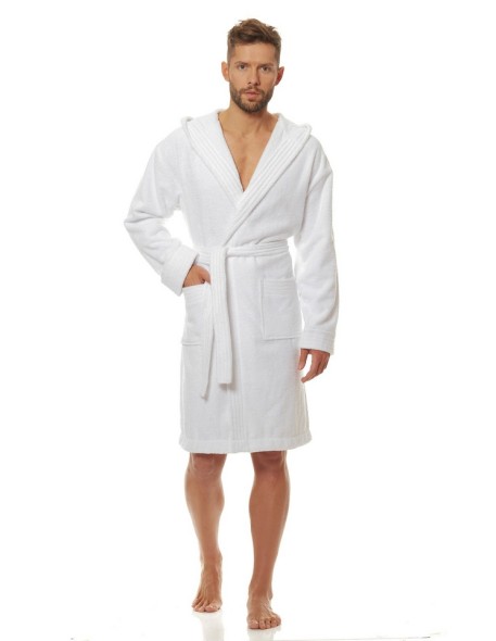 Bathrobe male with hood L&L 2103