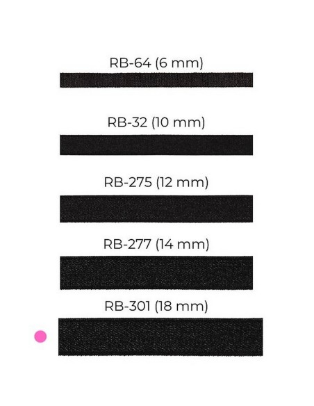 Ramiączka 18mm rb 300,301, Julimex