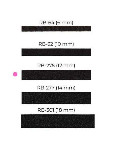 Straps rb 274,275, 341 12mm tape, Julimex