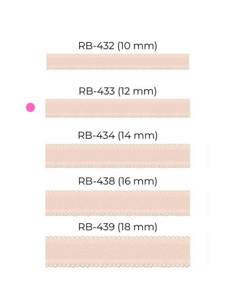 Ramiączka rb 433 12 mm, Julimex