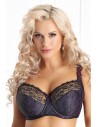 Bra soft Nessa Clarisse side support purple