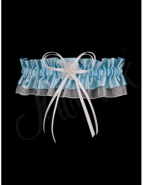 Dublin garter blue-white, Julimex pw-31