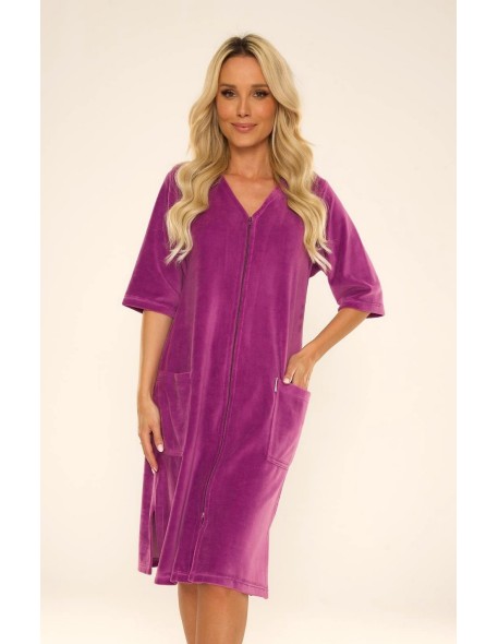 Podomka welur zipper m-4xl, De Lafense 431