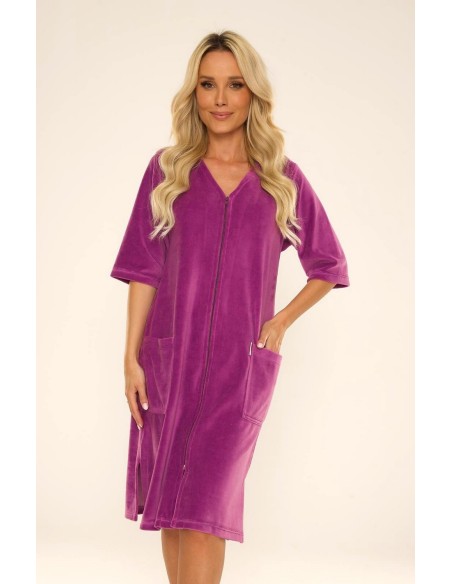 Podomka welur zipper m-4xl, De Lafense 431