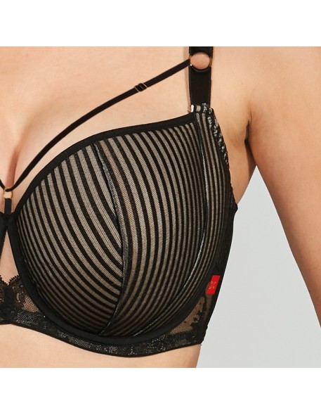 Biustonosz push up Krisline Miracle half cup 