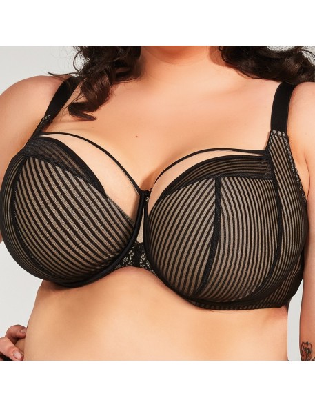 Bra half padded Krisline Miracle side support