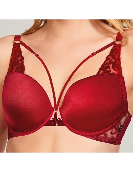 Biustonosz push up Krisline Clarisa brassiere plunge 