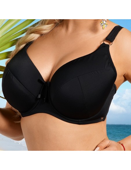 Bra bathing padded Nessa Negra