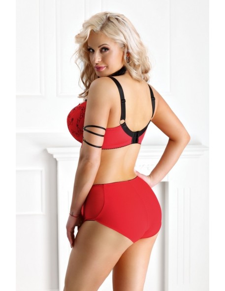 Biustonosz miękki Nessa Poppy czerwony 