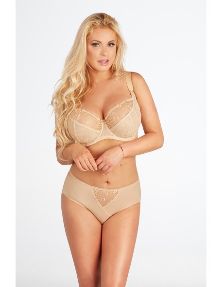 Biustonosz miękki beżowy Nessa Sonata
