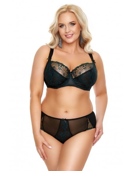 Figi damskie Nessa Tatuaż zielony N02 