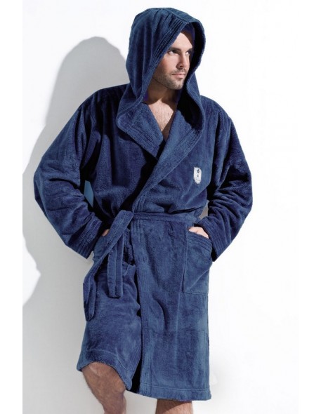 Bathrobe male with hood L&L Iwo