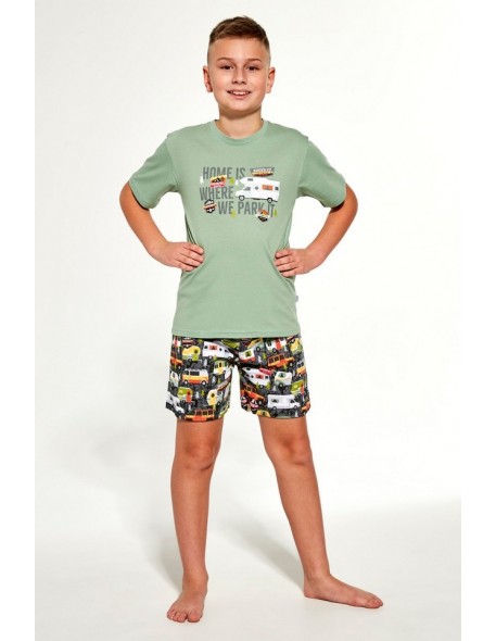 Piżama dla chłopca krótka Cornette Camper 789/98 