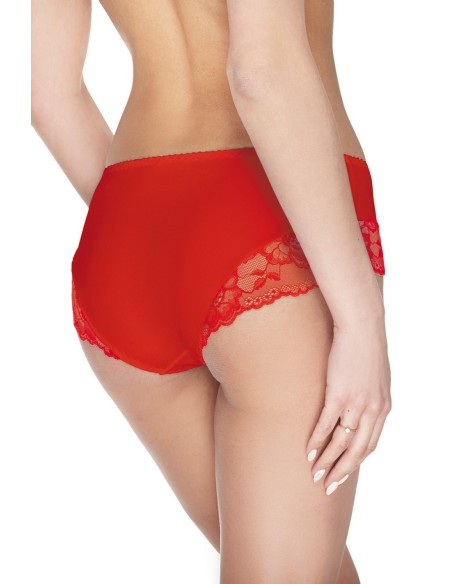 Ewana N064 figi damskie z delikatną koronką, niski stan