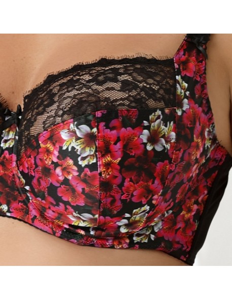 Bra soft Nessa Clarisse Flower side support