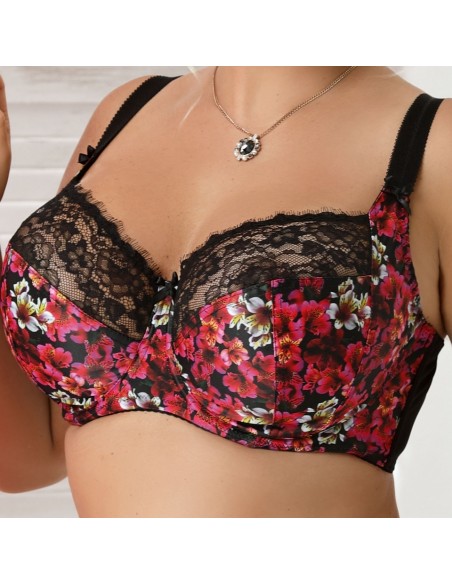 Biustonosz miękki Nessa Clarisse Flower side support