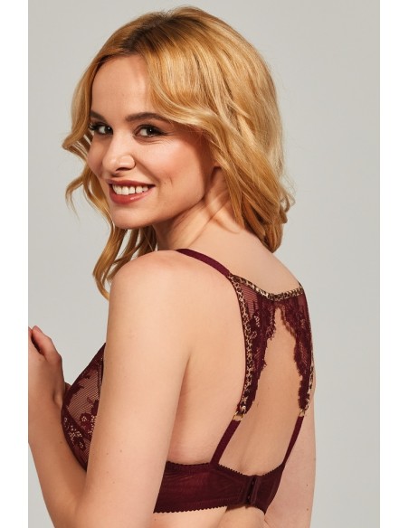 Biustonosz push up Krisline Selena brassiere lace 