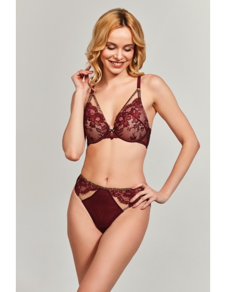 Biustonosz push up Krisline Selena brassiere lace 