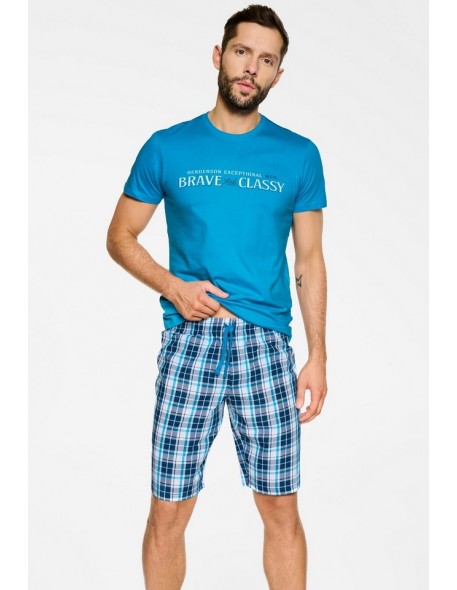 Pajamas men's short Henderson Proud Premium 39735