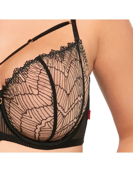 Biustonosz miękki Krisline Passion half cup 