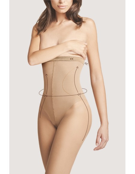 High waist bikinis 20 den m5218 rAjstopy, Fiore