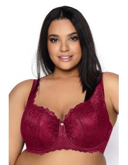 biustonosz koronkowy usztywniany Mat Carmela M-053/22 big