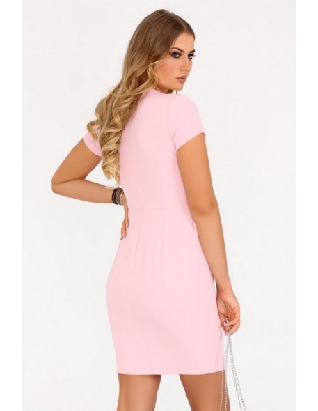 Matiria dress women's with short sleeve pastel...