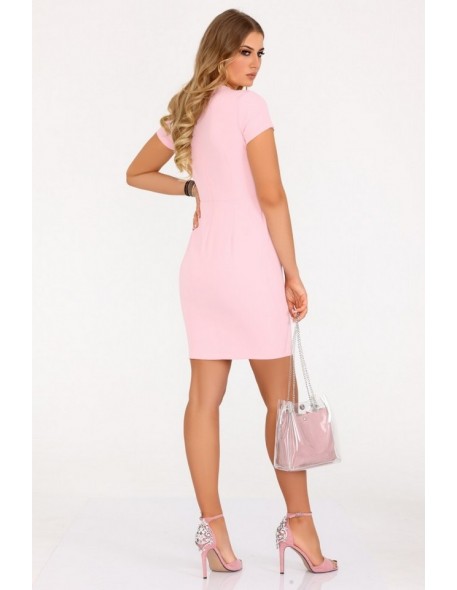 Matiria dress women's with short sleeve pastel...