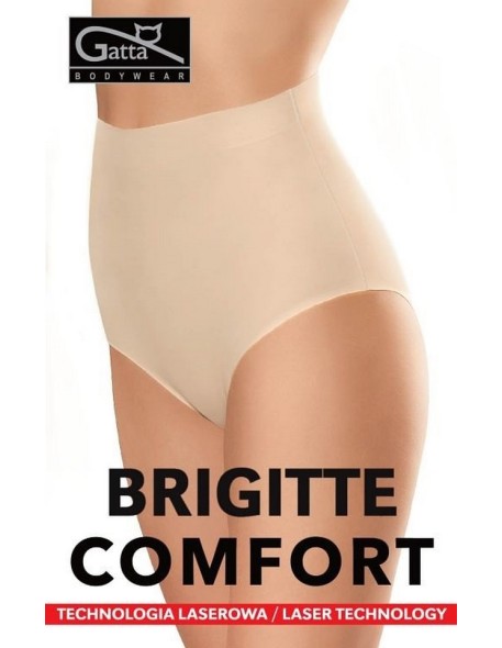 Majtki z wysokim stanem bezszwowe Gatta Brigitte Comfort 01 