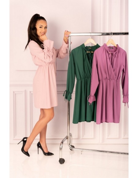 MirAva sukienka damska z długim rękawem wrzosowa, Merribel