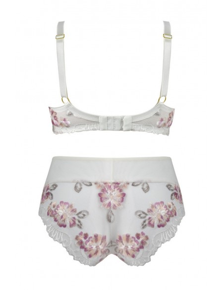 Biustonosz balkonetka Mediolano Folk mleko 19103 