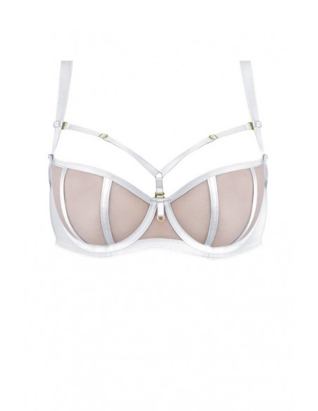 Biustonosz balkonetka Mediolano Naked biały 19120 