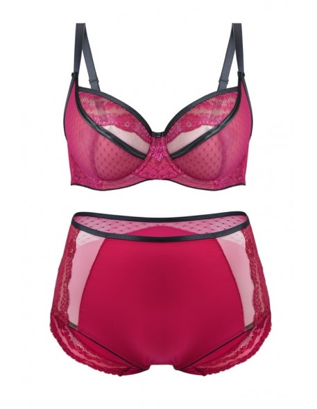 Figi damskie wysokie Mediolano Dots 19111 