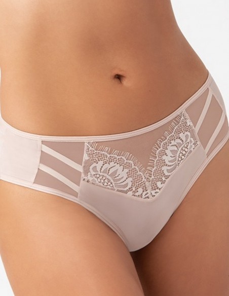 Panties brazilians Gorsenia Paradise K498/1 beige Color beige Size 36 (S)