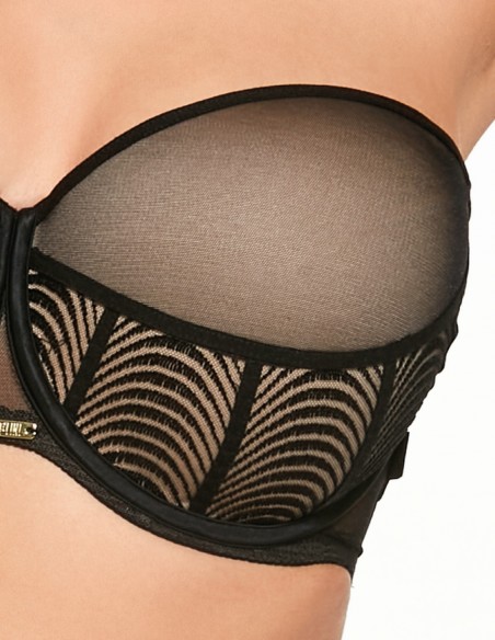 Biustonosz bardotka usztywniany Krisline Susanne mhm 